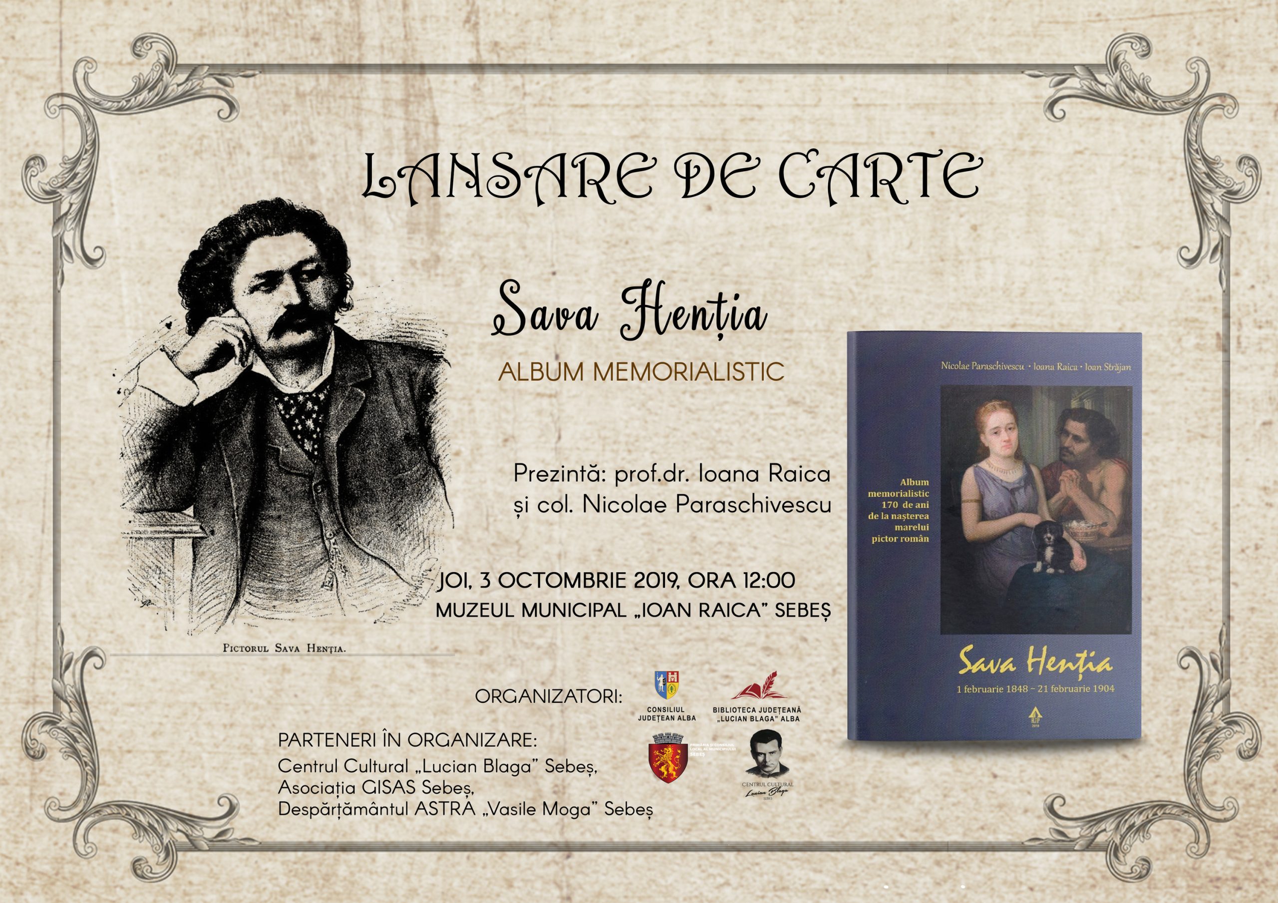 Caravana literară scriitori în școală și lansare de carte la Muzeul Municipal „Ioan Raica din Sebeș