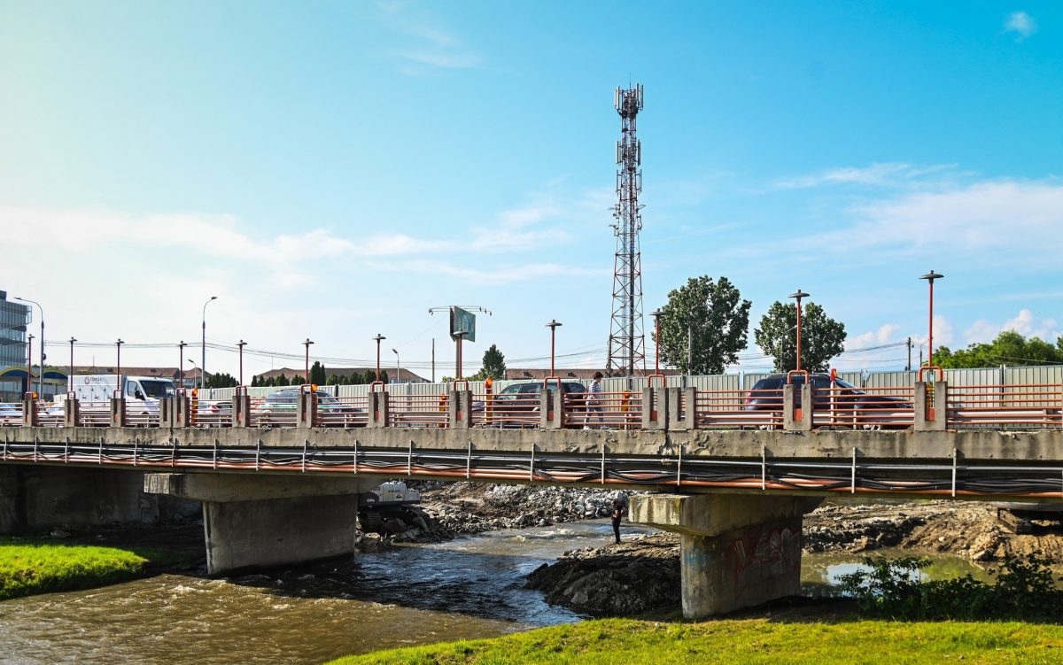 Podul peste Cibin de pe Șoseaua Alba Iulia se închide complet circulației în perioada 7-14 iunie