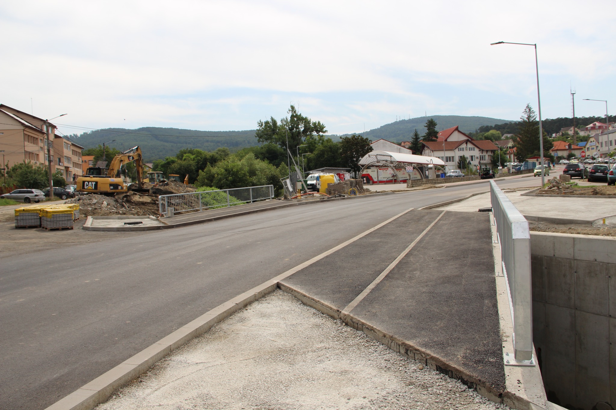 A fost reluată circulația pe podul de pe strada Corneliu Coposu din Zalău