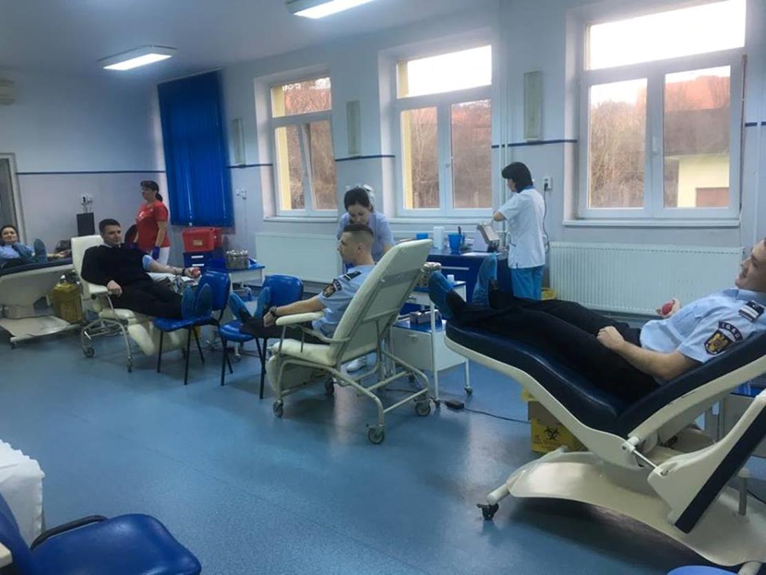 Pompierii orădeni au donat sânge