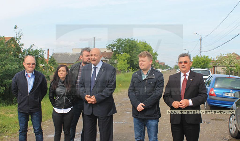 Patru străzi din Curtuiuş intră în reabilitare
