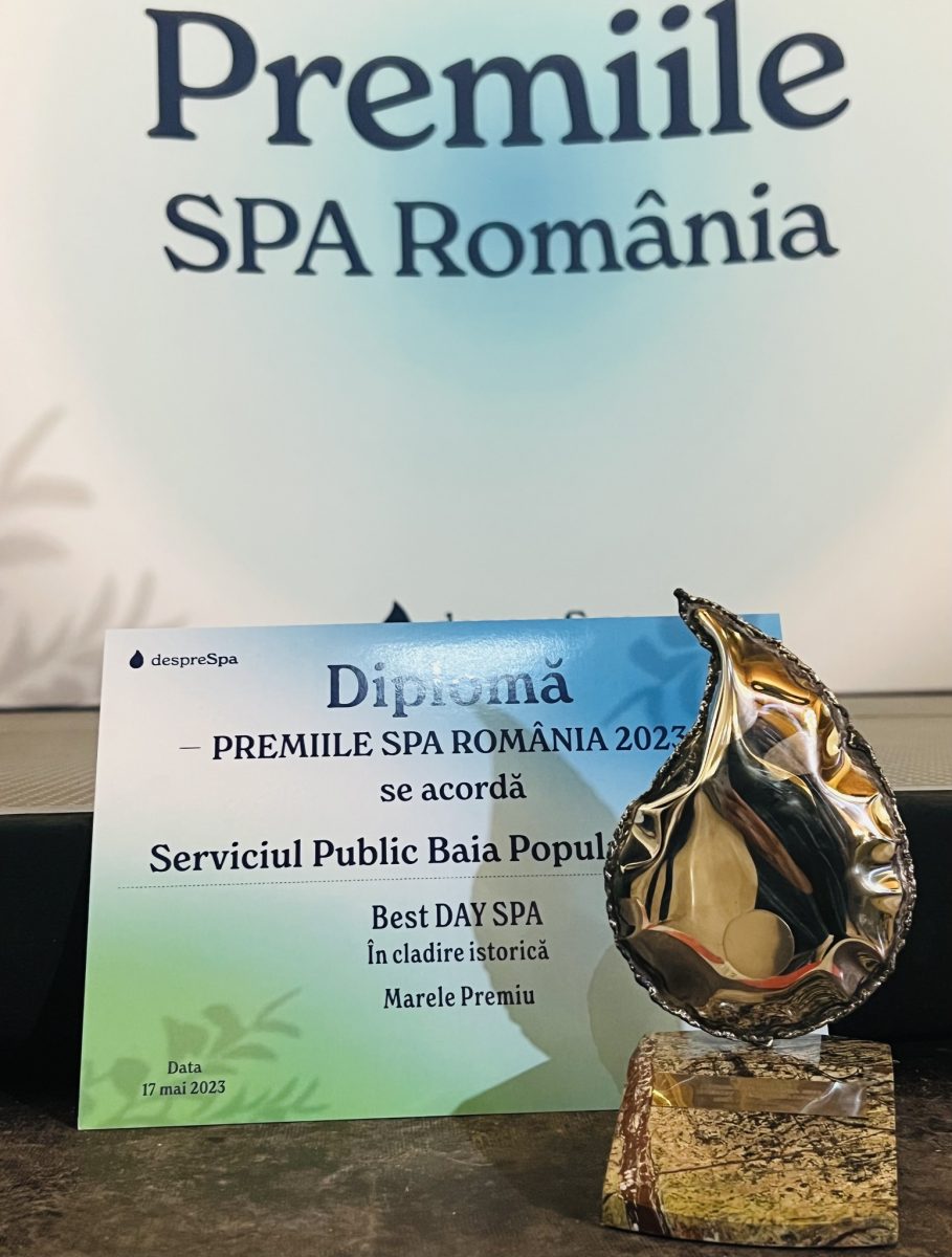 Baia Populară Sibiu, din nou premiată