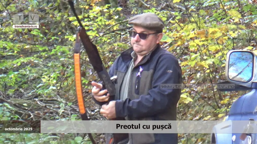 (VIDEO) Preotul cu pușcă