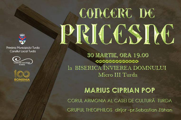 Concert de pricesne la Turda