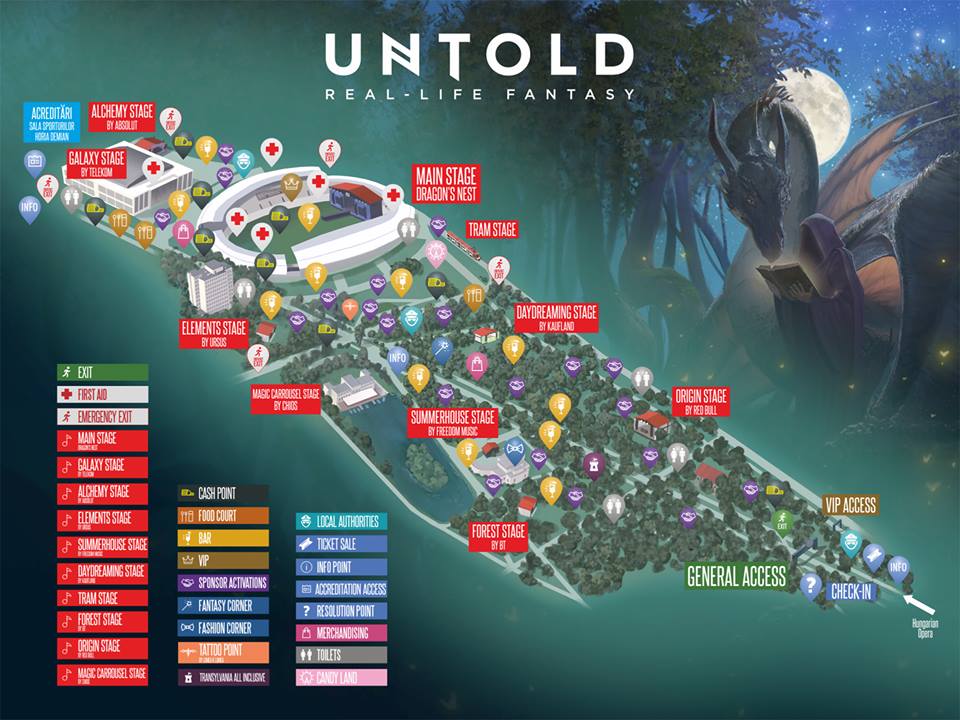 Puncte de prim-ajutor deservite de personalul ISU și UPU-SMURD Cluj la festivalul Untold