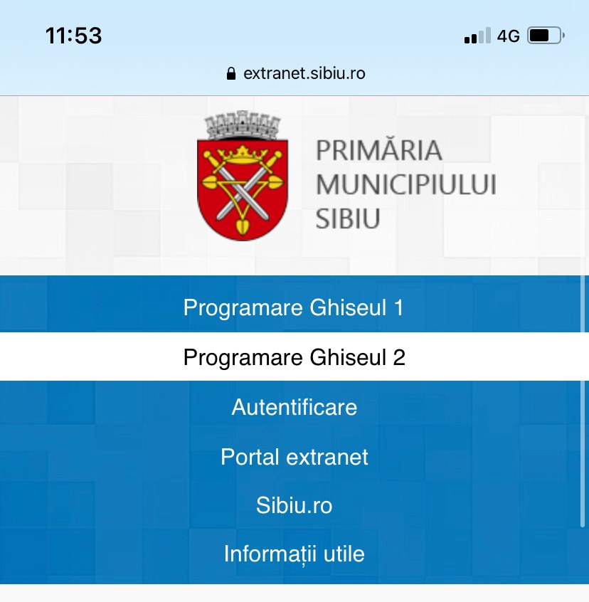 Serviciul Evidența Persoanelor Sibiu deschide o nouă secțiune de programări online