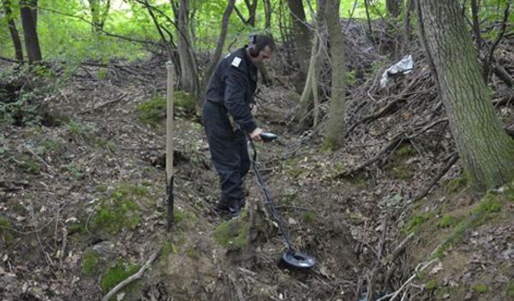 Muniție neexplodată descoperită în Aghireș