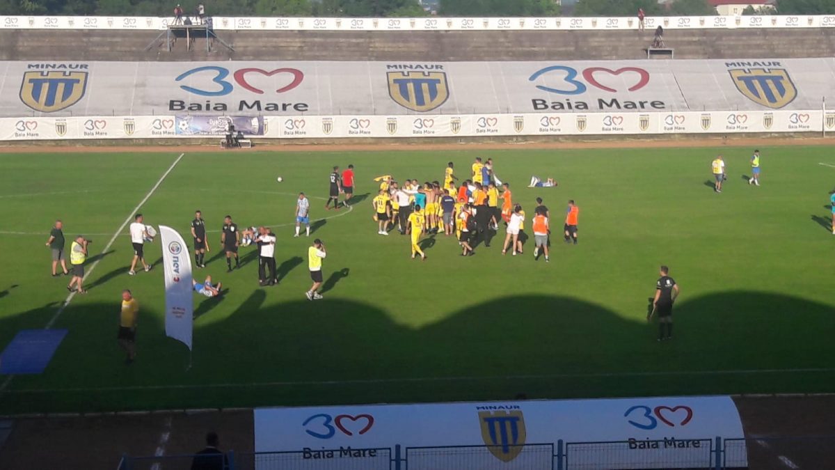 CS Minaur a promovat în Liga 2