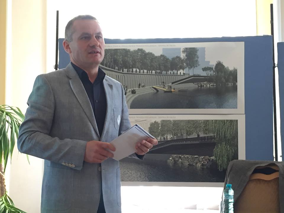 Proiect de reabilitare a malului stâng al Crișului Repede, în zona centrală