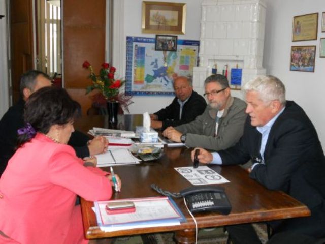 Prefectul Anton Rohian, în vizită de lucru la Seini