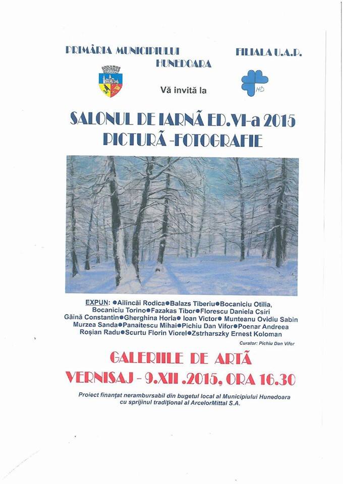 Hunedoara: Salonul de Iarnă a ajuns la ediţia a VI-a