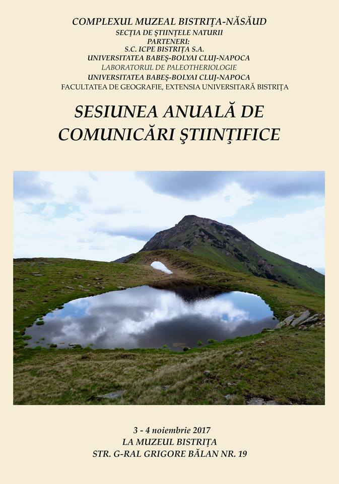 Sesiune de comunicări științifice, la Bistrița