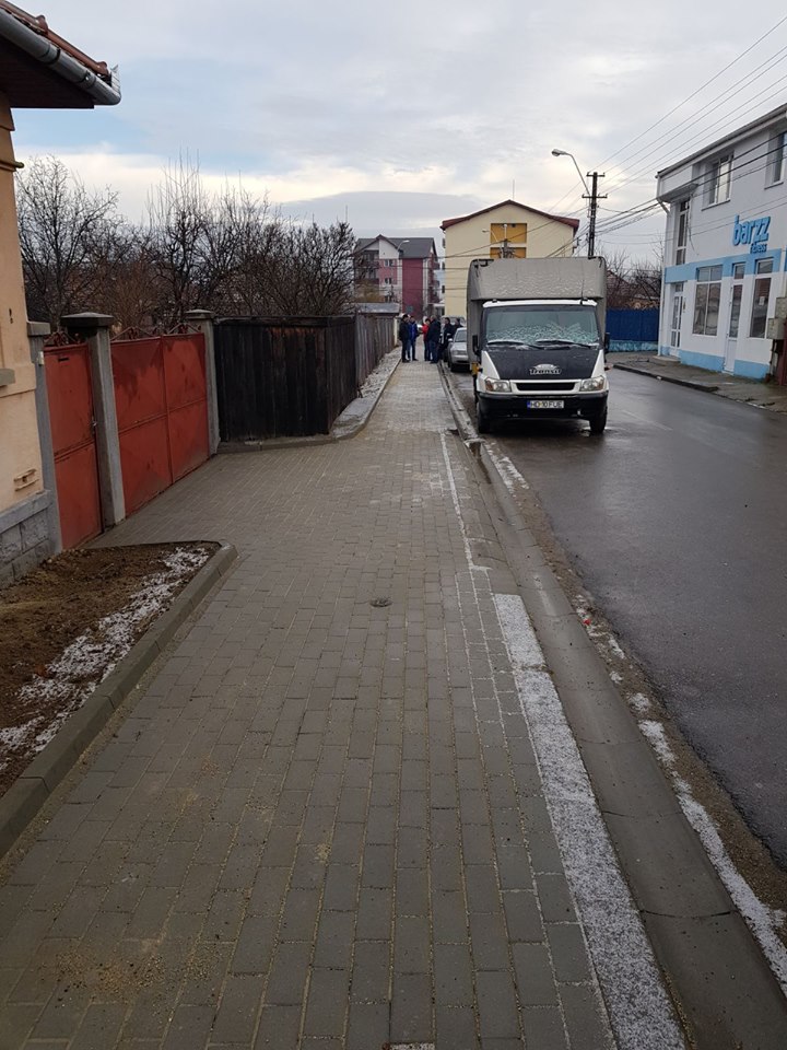 Lucrări recepționate pe strada Pietroasa din Deva