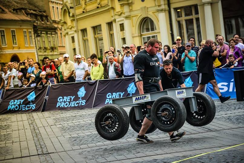 Letonianul Dainis Zageris a câştigat Strongman Champions League de la Sibiu