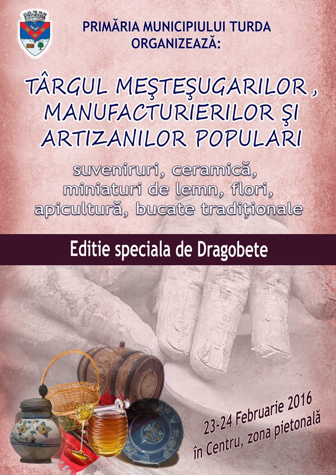 Turda: Târgul meşteşugarilor, ediție specială de Dragobete