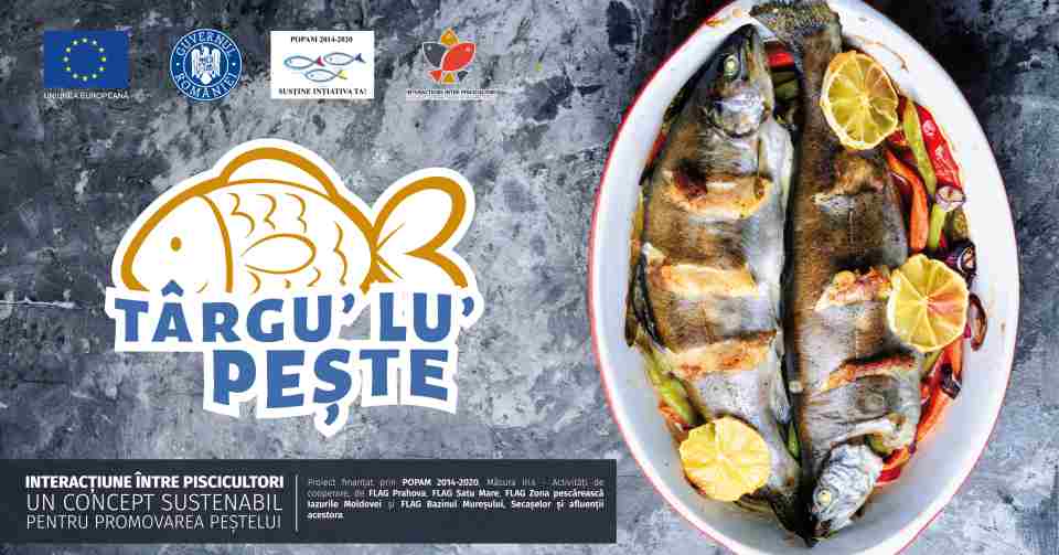 „Târgu’ lu’ pește” – târg cu produse de gastronomie pescărească în Cetatea din Alba Iulia