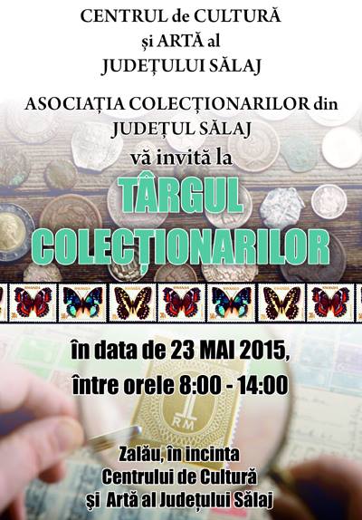 Târgul Colecționarilor la Zalău (23 mai)