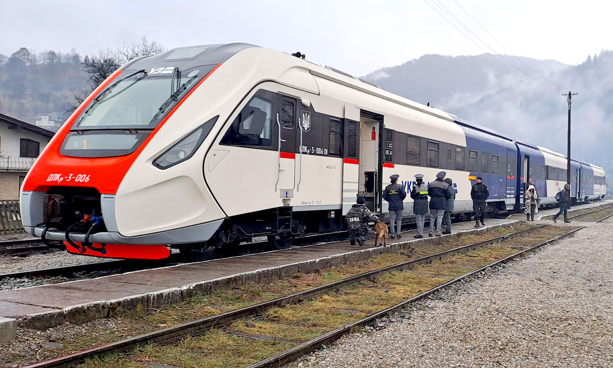 A fost reluat traficul feroviar prin PTF Valea Vișeului, la frontiera cu Ucraina