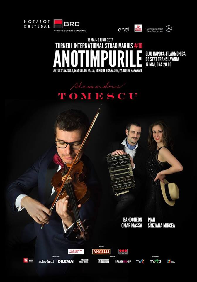 Cea de-a X-a ediție a Turneului Internațional Stradivarius are loc la Cluj Napoca