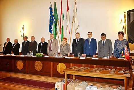 Delegaţie oficială a municipiului Câmpia Turzii, prezentă la Mohacs (Ungaria)
