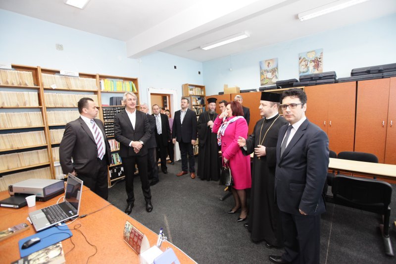Miniștrii Remus Pricopie și Eugen Teodorovici, în vizită la Seminarul Teologic Ortodox din Baia Mare