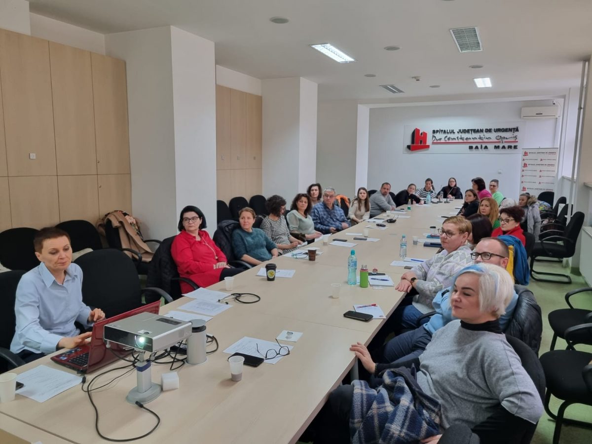 Workshop pentru medici la Spitalul Județean de Urgență Baia Mare